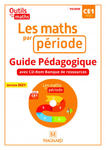 Outils pour les Maths CE1 (2021) - Les Maths par période - Guide pédagogique avec CD-Rom banque de ressources w sklepie internetowym Libristo.pl