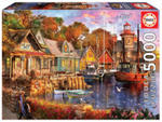 Educa - Abends am Hafen 5000 Teile Puzzle w sklepie internetowym Libristo.pl