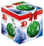 Ravensburger 3D Puzzle-Ball Weihnachtskugel Norweger Muster 11269 - 54 Teile - für Weihnachtsfans ab 6 Jahren w sklepie internetowym Libristo.pl