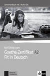 Mit Erfolg zum Goethe-Zertifikat A2: Fit in Deutsch - Lehrerhandbuch mit 2 Audio-CDs w sklepie internetowym Libristo.pl