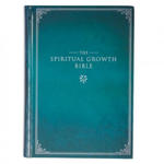 The Spiritual Growth Bible, Study Bible, NLT - New Living Translation Holy Bible, Hardcover, Teal w sklepie internetowym Libristo.pl