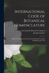 International Code of Botanical Nomenclature: Adopted by the Seventh International Botanical Congress, Stockholm, July 1950 w sklepie internetowym Libristo.pl