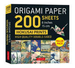 Origami Paper 200 Sheets Hokusai Prints 6 (15 CM): Tuttle Origami Paper: Double-Sided Origami Sheets Printed with 12 Different Designs (Instructions f w sklepie internetowym Libristo.pl