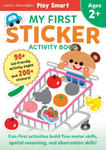 Play Smart My First Sticker Book 2+: Preschool Activity Workbook with 200+ Stickers for Children with Small Hands Ages 2, 3, 4: Fine Motor Skills (Ful w sklepie internetowym Libristo.pl