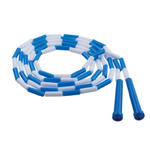 Champion Sports Plastic Segmented Jump Rope, Blue/White, 9' w sklepie internetowym Libristo.pl