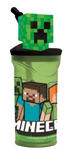 Minecraft Trinkbecher mit Strohhalm und 3D Figur, ca. 360 ml w sklepie internetowym Libristo.pl