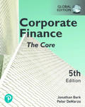 Corporate Finance: The Core, Global Edition w sklepie internetowym Libristo.pl