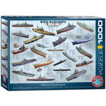 Puzzle 1000 WW II Warships 6000-0133 w sklepie internetowym Libristo.pl