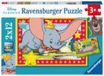 Ravensburger Kinderpuzzle 05575 - Das Abenteuer ruft! - 2x12 Teile Disney Puzzle für Kinder ab 3 Jahren w sklepie internetowym Libristo.pl