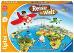 Ravensburger tiptoi Spiel 00117 Unsere Reise um die Welt - Lernspiel ab 4 Jahren, lehrreiches Geografiespiel für Jungen und Mädchen, für 1-4 Spieler w sklepie internetowym Libristo.pl