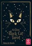 Golden Black Cat Tarot - High quality slip lid box with gold foil w sklepie internetowym Libristo.pl