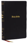 KJV Holy Bible, Super Giant Print Reference Bible, Black, Genuine Leather, 43,000 Cross References, Red Letter, Comfort Print: King James Version w sklepie internetowym Libristo.pl