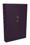 KJV Holy Bible, Compact Reference Bible, Leathersoft, Purple with zipper, 43,000 Cross-References, Red Letter, Comfort Print w sklepie internetowym Libristo.pl