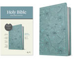 KJV Thinline Reference Bible, Filament Enabled Edition (Red Letter, Leatherlike, Floral Leaf Teal) w sklepie internetowym Libristo.pl