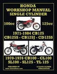 HONDA 100cc & 125cc SINGLE CYLINDER 1970-1984 WORKSHOP MANUAL w sklepie internetowym Libristo.pl