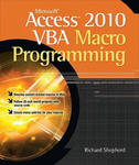 Microsoft Access 2010 VBA Macro Programming w sklepie internetowym Libristo.pl