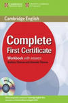 COMPLETE FIRST CERTIFICATE WORKBOOK WITH ANSWERS+CD w sklepie internetowym Libristo.pl