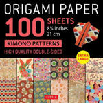 Origami Paper 100 sheets Japanese Kimono 8 1/4" (21 cm) w sklepie internetowym Libristo.pl