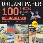 Origami Paper 100 sheets Hokusai Prints 8 1/4" (21 cm) w sklepie internetowym Libristo.pl