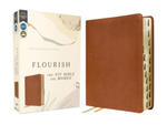 Flourish: The NIV Bible for Women, Leathersoft, Brown, Thumb Indexed, Comfort Print w sklepie internetowym Libristo.pl