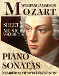 Mozart Wolfang Amadeus - Piano Sonatas - Sheet Music - Volume 2 w sklepie internetowym Libristo.pl