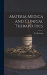 Materia Medica and Clinical Therapeutics w sklepie internetowym Libristo.pl