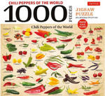 Chile Peppers - 1000 Piece Jigsaw Puzzle: Finished Puzzle Size 29 X 20 Inch (74 X 51 CM); A3 Sized Poster w sklepie internetowym Libristo.pl