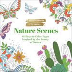 Pretty Simple Coloring: Nature Scenes: 45 Easy-To-Color Pages Inspired by the Beauty of Nature w sklepie internetowym Libristo.pl