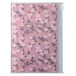 MARK'S 2023/2024 Taschenkalender B6 vertikal, Flower Pattern, Pink w sklepie internetowym Libristo.pl