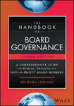 Handbook of Board Governance - A Comprehensive Guide for Public, Private, and Not-for-Profit Boa rd Members, 3rd Edition w sklepie internetowym Libristo.pl