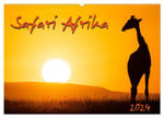 Safari Afrika (Wandkalender 2024 DIN A2 quer), CALVENDO Monatskalender w sklepie internetowym Libristo.pl