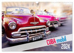 Cuba mobil - Kuba Autos (Wandkalender 2024 DIN A3 quer), CALVENDO Monatskalender w sklepie internetowym Libristo.pl