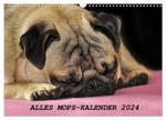 Alles Mops-Kalender 2024 (Wandkalender 2024 DIN A3 quer), CALVENDO Monatskalender w sklepie internetowym Libristo.pl