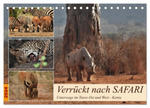 Verrückt nach SAFARI Unterwegs im Tsavo Ost und West Kenia (Tischkalender 2024 DIN A5 quer), CALVENDO Monatskalender w sklepie internetowym Libristo.pl