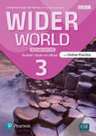 WIDER WORLD 2E 3 STUDENT'S BOOK WITH ONLINE PRACTICE, EBOOK AND APP w sklepie internetowym Libristo.pl