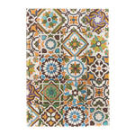 Porto (Portuguese Tiles) Midi Lined Hardback Journal (Elastic Band Closure) w sklepie internetowym Libristo.pl