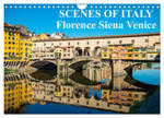 Scenes of Italy Florence Siena Venice (Wall Calendar 2024 DIN A4 landscape), CALVENDO 12 Month Wall Calendar w sklepie internetowym Libristo.pl