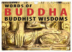 WORDS OF BUDDHA BUDDHIST WISDOMS (Wall Calendar 2024 DIN A4 landscape), CALVENDO 12 Month Wall Calendar w sklepie internetowym Libristo.pl