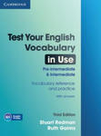 Test Your English Vocabulary in Use Pre-intermediate and Intermediate with Answers w sklepie internetowym Libristo.pl