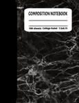 Composition Notebook: College Ruled Lined Paper Composition Notebook for Journal, College, School, Work w sklepie internetowym Libristo.pl