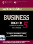 Cambridge English Business 5 Higher Self-study Pack (Student's Book with Answers and Audio CD) w sklepie internetowym Libristo.pl