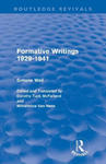 Formative Writings (Routledge Revivals) w sklepie internetowym Libristo.pl
