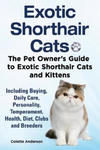 Exotic Shorthair Cats The Pet Owner's Guide to Exotic Shorthair Cats and Kittens Including Buying, Daily Care, Personality, Temperament, Health, Diet, w sklepie internetowym Libristo.pl
