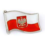 Przypinka, pin flaga Polski, mini w sklepie internetowym SteelBlue