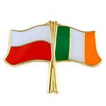 Przypinka, pin flaga Polska-Irlandia w sklepie internetowym SteelBlue