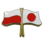 Przypinka, pin flaga Polska-Japonia w sklepie internetowym SteelBlue