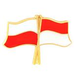 Przypinka, pin flaga Polska-Monako w sklepie internetowym SteelBlue
