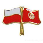Przypinka, pin flaga Polska-Tunezja w sklepie internetowym SteelBlue