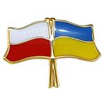 Przypinka, pin flaga Polska-Ukraina w sklepie internetowym SteelBlue