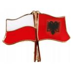 Przypinka, pin flaga Polska-Albania w sklepie internetowym SteelBlue